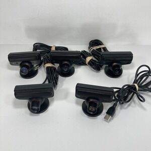 Lot of 5 Sony‎ PlayStation 3 PS3 Eye Camera 4 Microphone Array System TESTED